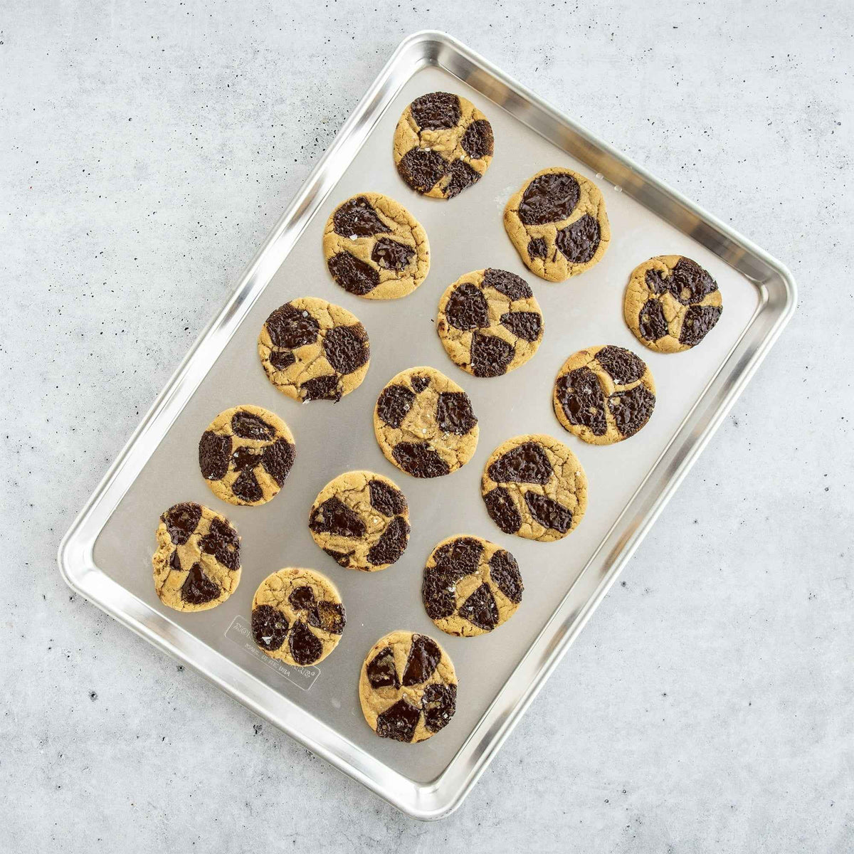 (3 pack) 21" x 15" Aluminum Extra Large Rectangular Cookie Baking Sheet Pan