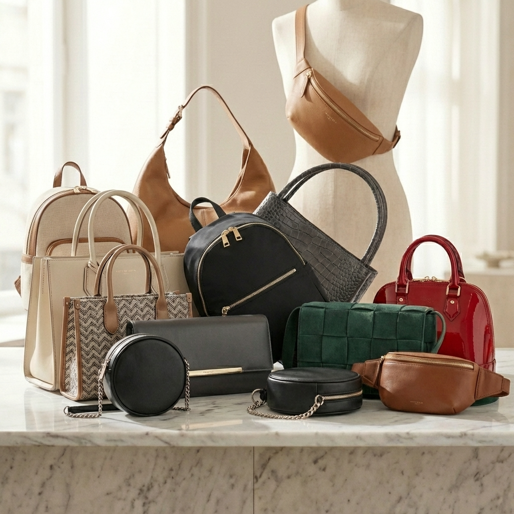 Trendy women's purses, clutches & bags