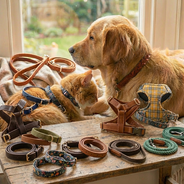 Stylish Collars - Durable Leashes - Safety Gear