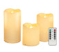 Remote Control Color Changing Plastic Candles - KNM Sundry