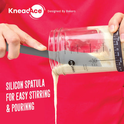 KneadAce® 24oz Sourdough Starter Jar: Single Pack - KNM Sundry