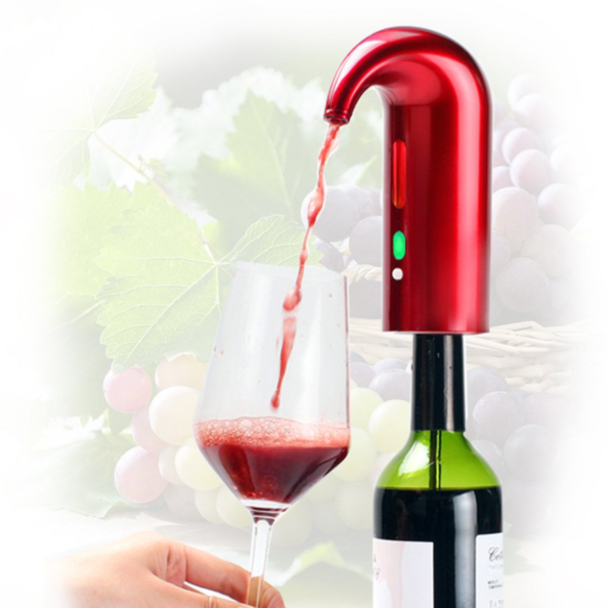 Wine On Tap Wine Oxygenator For Smoother Taste - KNM Sundry