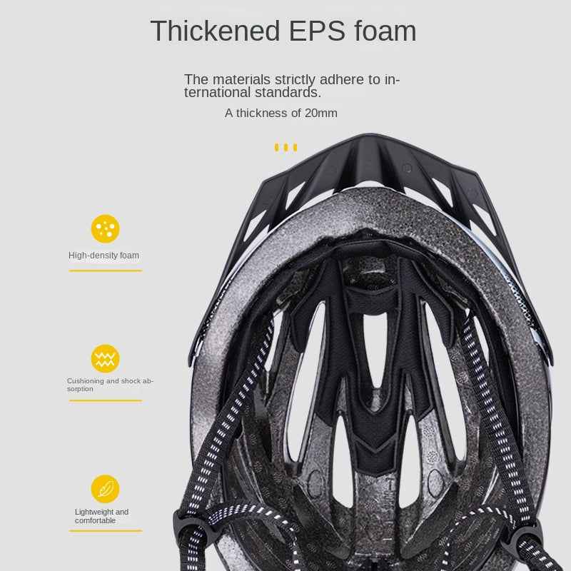 Bicycle Helmet Integrated Cycling Helmet Road Bike Mountain Bike Adult Ultra-light Bicycle Helmet