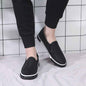 2022 Summer Cross-border Men's Shoes A Pedal Small White Shoes Men's Business Work Shoes 45 Yards Leather Shoes Lazy Shoes Skateboard Shoes