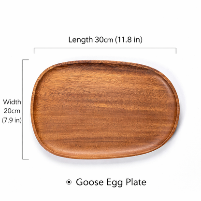 Walnut Wood Tray Solid Wood Plate