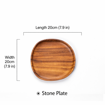 Walnut Wood Tray Solid Wood Plate