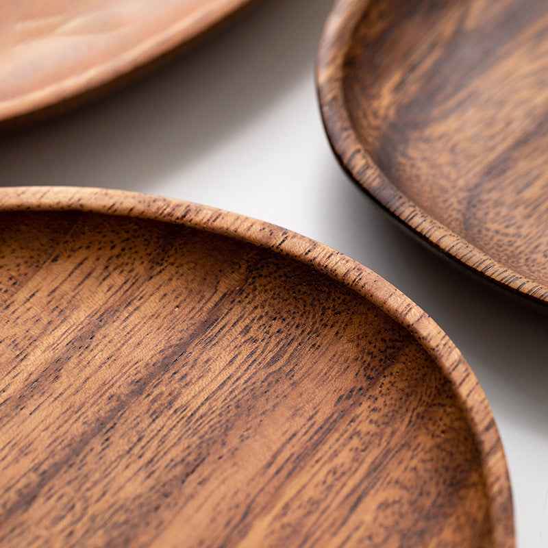 Walnut Wood Tray Solid Wood Plate