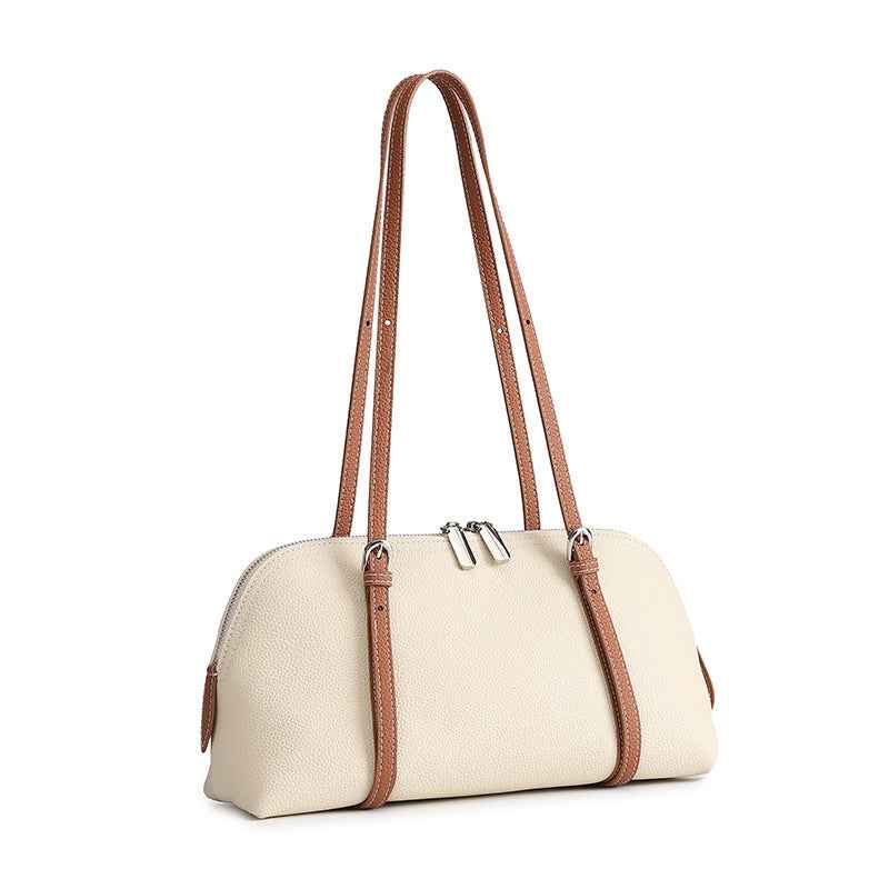 Genuine Leather Simple Commuter 2026 New Fashion Tote Bag Crossbody Bag Underarm Bag Versatile Shoulder Bag Handbag For Women