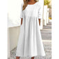 Cotton And Linen Dress
