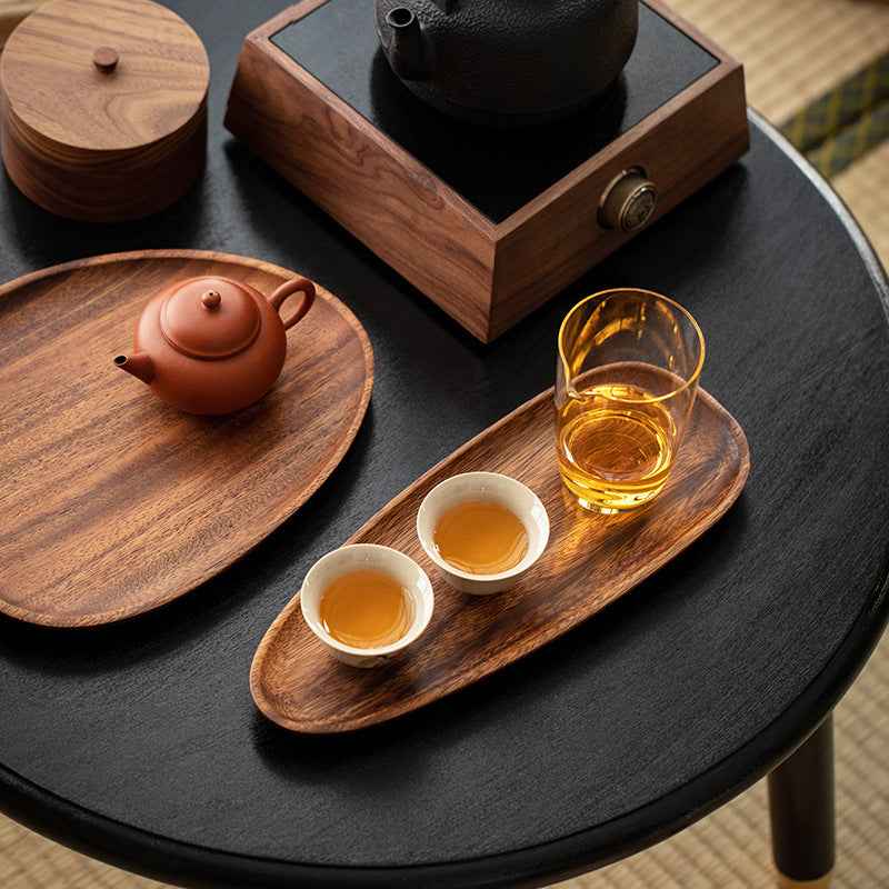Walnut Wood Tray Solid Wood Plate