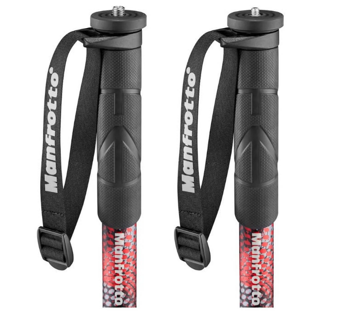 Manfrotto Element MII Video Monopod Fluid Head - 4-Section Stability for Videographers