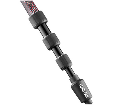 Manfrotto Element MII Video Monopod Fluid Head - 4-Section Stability for Videographers