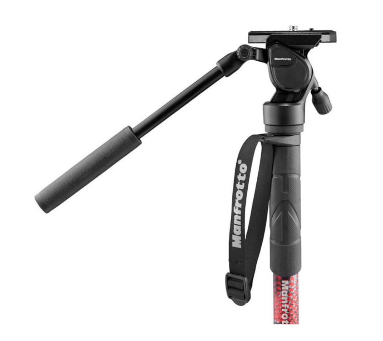 Manfrotto Element MII Video Monopod Fluid Head - 4-Section Stability for Videographers