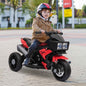 Aosom 6V Battery Power Wheels Motorcycle W/ Music Horn Headlights