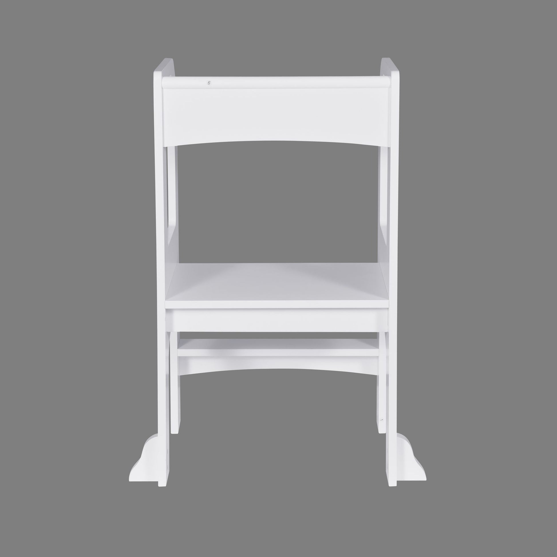 Child Standing Tower;  Step Stools for Kids;  Toddler Step Stool for Kitchen Counter;  White - KNM Sundry