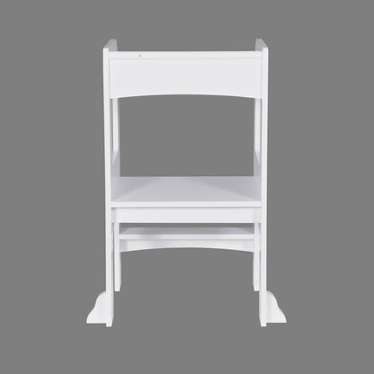 Child Standing Tower;  Step Stools for Kids;  Toddler Step Stool for Kitchen Counter;  White - KNM Sundry