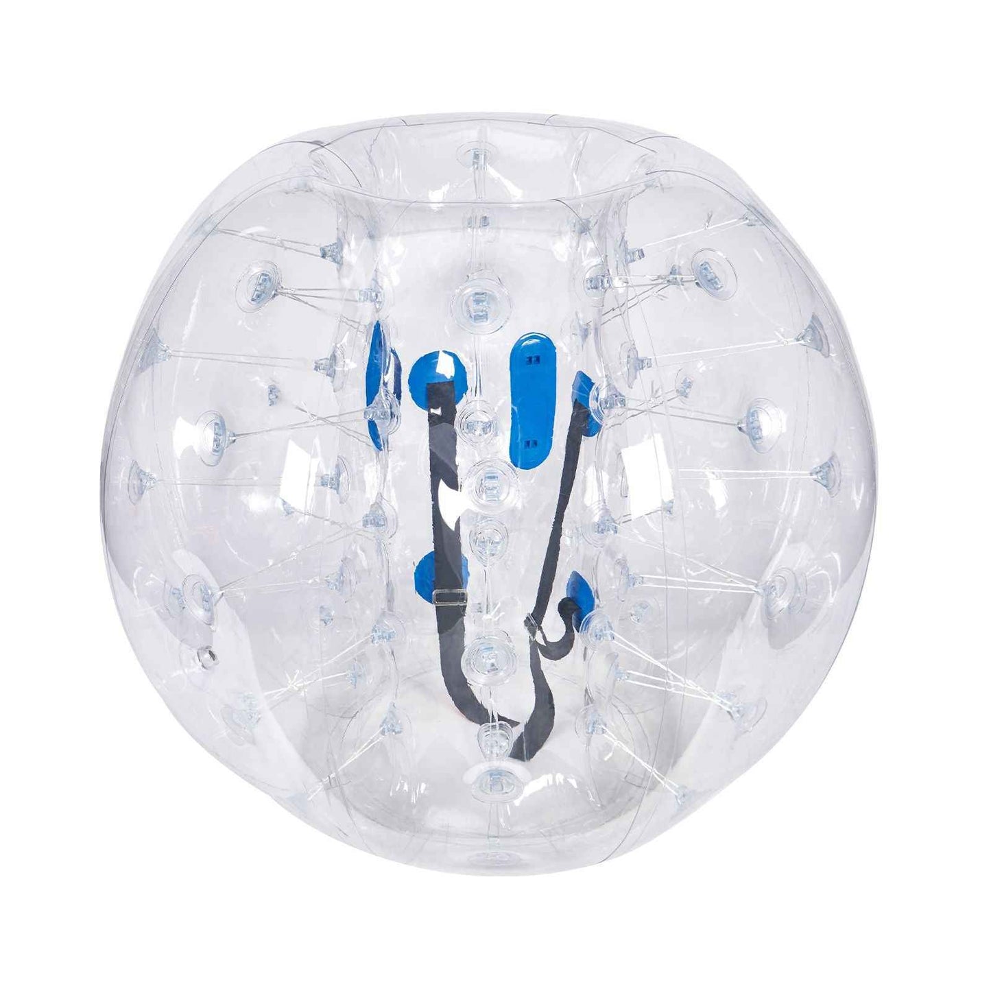 Inflatable Bumper Ball 1-Pack, 4FT/1.2M Body Sumo Zorb Balls for Teen & Adult, 0.8mm Thick PVC Human Hamster Bubble Balls for Outdoor Team Gaming Play, Bumper Bopper Toys for Garden, Yard, Park