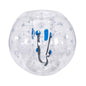 Inflatable Bumper Ball 1-Pack, 4FT/1.2M Body Sumo Zorb Balls for Teen & Adult, 0.8mm Thick PVC Human Hamster Bubble Balls for Outdoor Team Gaming Play, Bumper Bopper Toys for Garden, Yard, Park