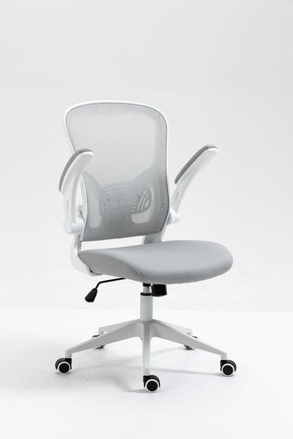 Ergonomic Mesh Office Chair with Breathable Back, Adjustable Height, Padded Seat & Armrests, 250 lbs Capacity, Modern Task Chair for Home Office & Workspace 8333 - KNM Sundry