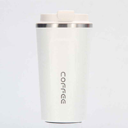 12 oz Stainless Steel Vacuum Insulated Tumbler - Coffee Travel Mug Spill Proof with Lid - Thermos Cup for Keep Hot/Ice Coffee; Tea and Beer