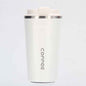 12 oz Stainless Steel Vacuum Insulated Tumbler - Coffee Travel Mug Spill Proof with Lid - Thermos Cup for Keep Hot/Ice Coffee; Tea and Beer