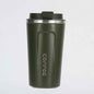 12 oz Stainless Steel Vacuum Insulated Tumbler - Coffee Travel Mug Spill Proof with Lid - Thermos Cup for Keep Hot/Ice Coffee; Tea and Beer