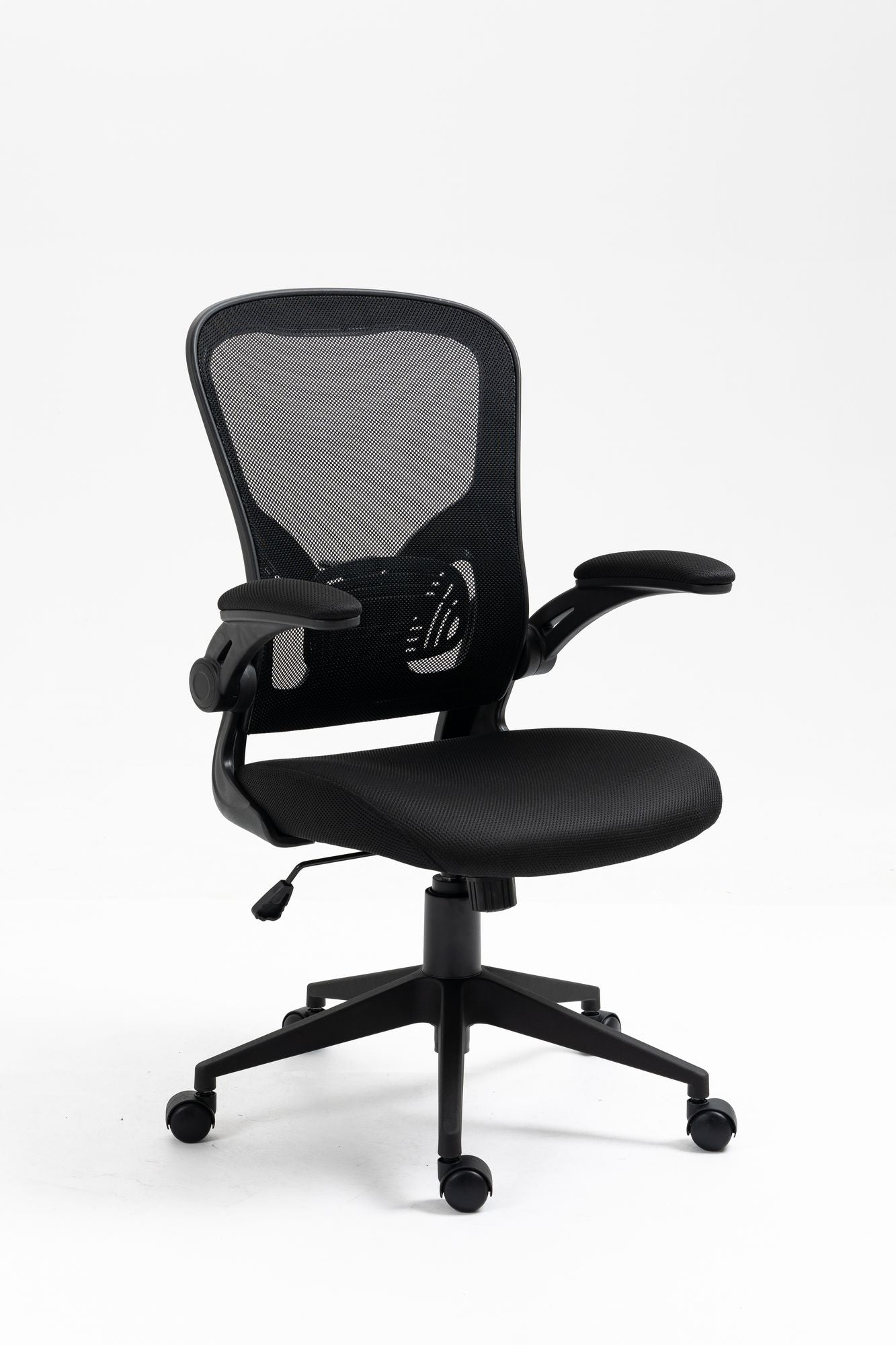 Ergonomic Mesh Office Chair with Breathable Back, Adjustable Height, Padded Seat & Armrests, 250 lbs Capacity, Modern Task Chair for Home Office & Workspace 8333 - KNM Sundry