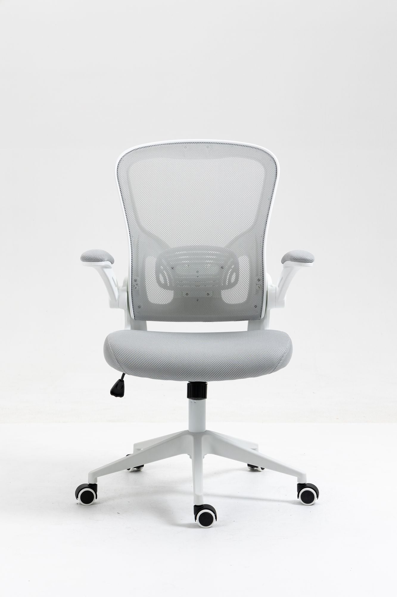 Ergonomic Mesh Office Chair with Breathable Back, Adjustable Height, Padded Seat & Armrests, 250 lbs Capacity, Modern Task Chair for Home Office & Workspace 8333 - KNM Sundry