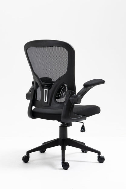 Ergonomic Mesh Office Chair with Breathable Back, Adjustable Height, Padded Seat & Armrests, 250 lbs Capacity, Modern Task Chair for Home Office & Workspace 8333 - KNM Sundry