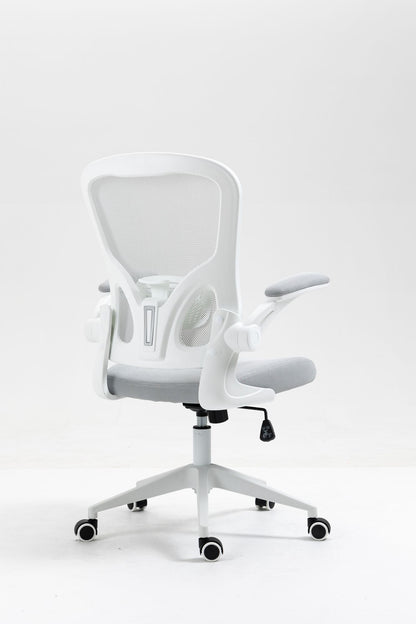 Ergonomic Mesh Office Chair with Breathable Back, Adjustable Height, Padded Seat & Armrests, 250 lbs Capacity, Modern Task Chair for Home Office & Workspace 8333 - KNM Sundry