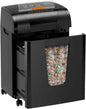 Paper Shredder, 18-Sheet Cross Cut Level P-4, Shred Paper/Credit Card/CD, with Large Pull Out Bin, Insert Auto Jam Proof System Shredder for Home&Office(Shipment from FBA)