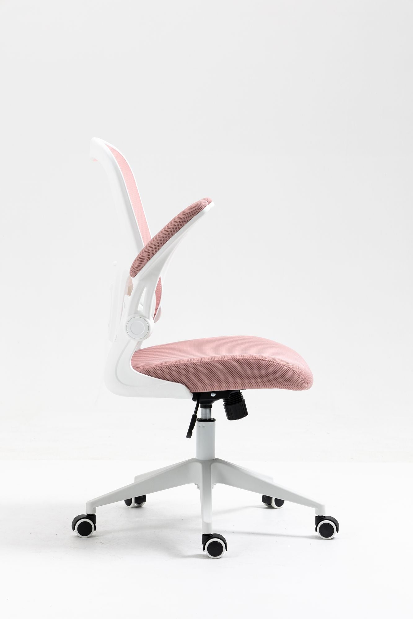 Ergonomic Mesh Office Chair with Breathable Back, Adjustable Height, Padded Seat & Armrests, 250 lbs Capacity, Modern Task Chair for Home Office & Workspace 8333 - KNM Sundry