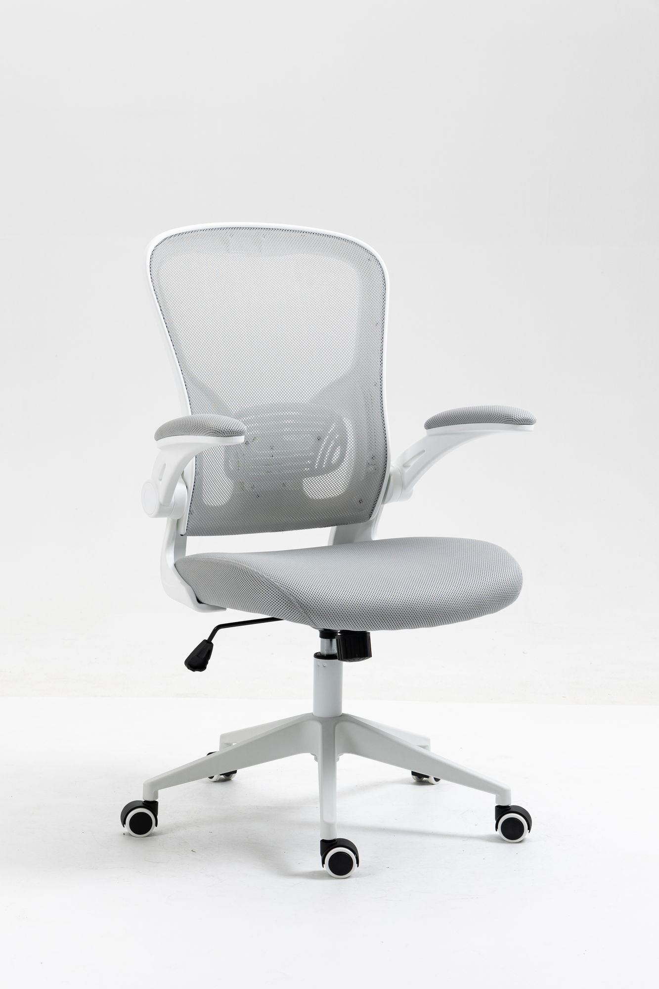Ergonomic Mesh Office Chair with Breathable Back, Adjustable Height, Padded Seat & Armrests, 250 lbs Capacity, Modern Task Chair for Home Office & Workspace 8333 - KNM Sundry
