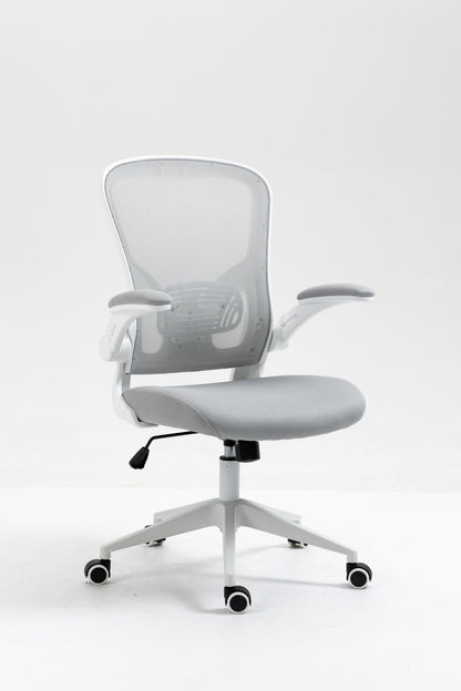 Ergonomic Mesh Office Chair with Breathable Back, Adjustable Height, Padded Seat & Armrests, 250 lbs Capacity, Modern Task Chair for Home Office & Workspace 8333 - KNM Sundry