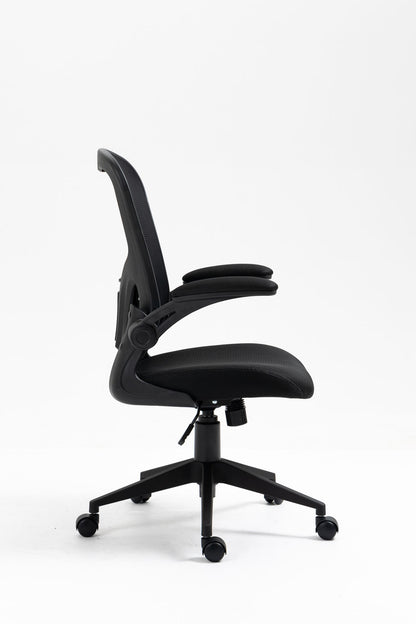 Ergonomic Mesh Office Chair with Breathable Back, Adjustable Height, Padded Seat & Armrests, 250 lbs Capacity, Modern Task Chair for Home Office & Workspace 8333 - KNM Sundry