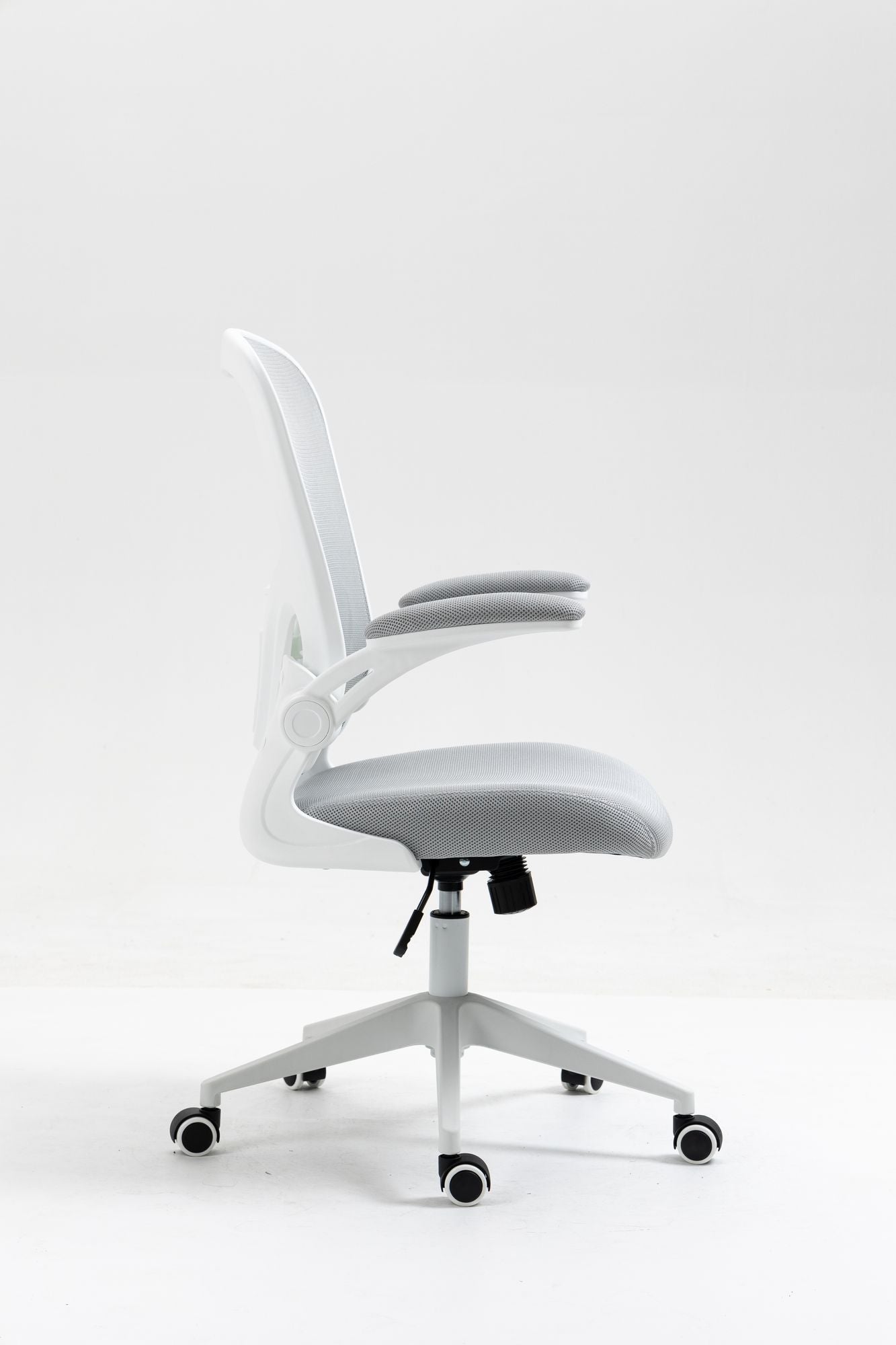 Ergonomic Mesh Office Chair with Breathable Back, Adjustable Height, Padded Seat & Armrests, 250 lbs Capacity, Modern Task Chair for Home Office & Workspace 8333 - KNM Sundry