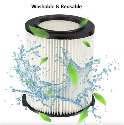 VF4000 Replacement RIDGID Wet/Dry Washable Vacuum Garage Shop Vac Pleated Filter - KNM Sundry