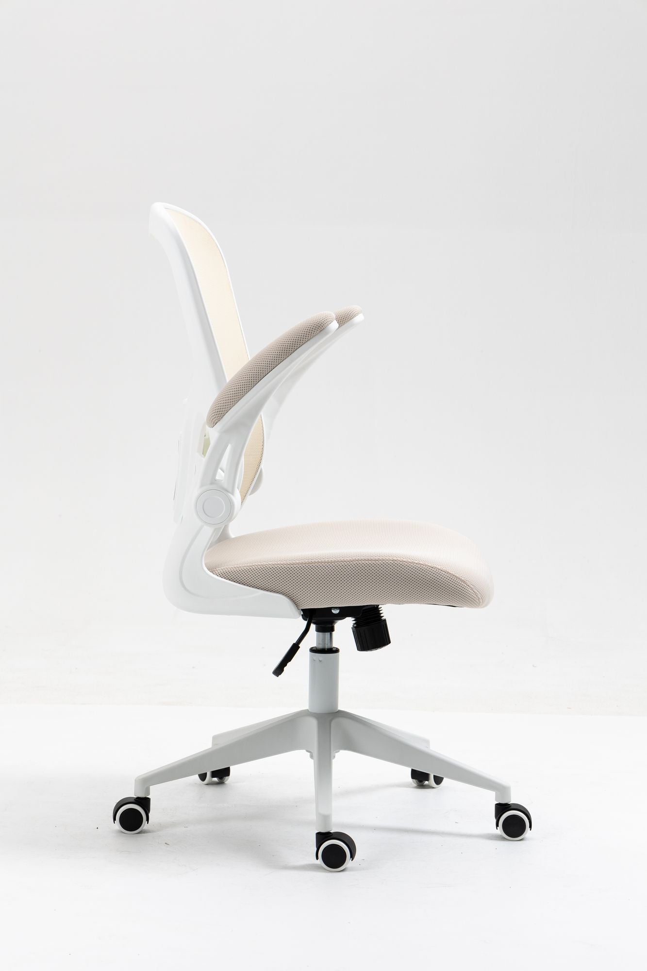 Ergonomic Mesh Office Chair with Breathable Back, Adjustable Height, Padded Seat & Armrests, 250 lbs Capacity, Modern Task Chair for Home Office & Workspace 8333 - KNM Sundry