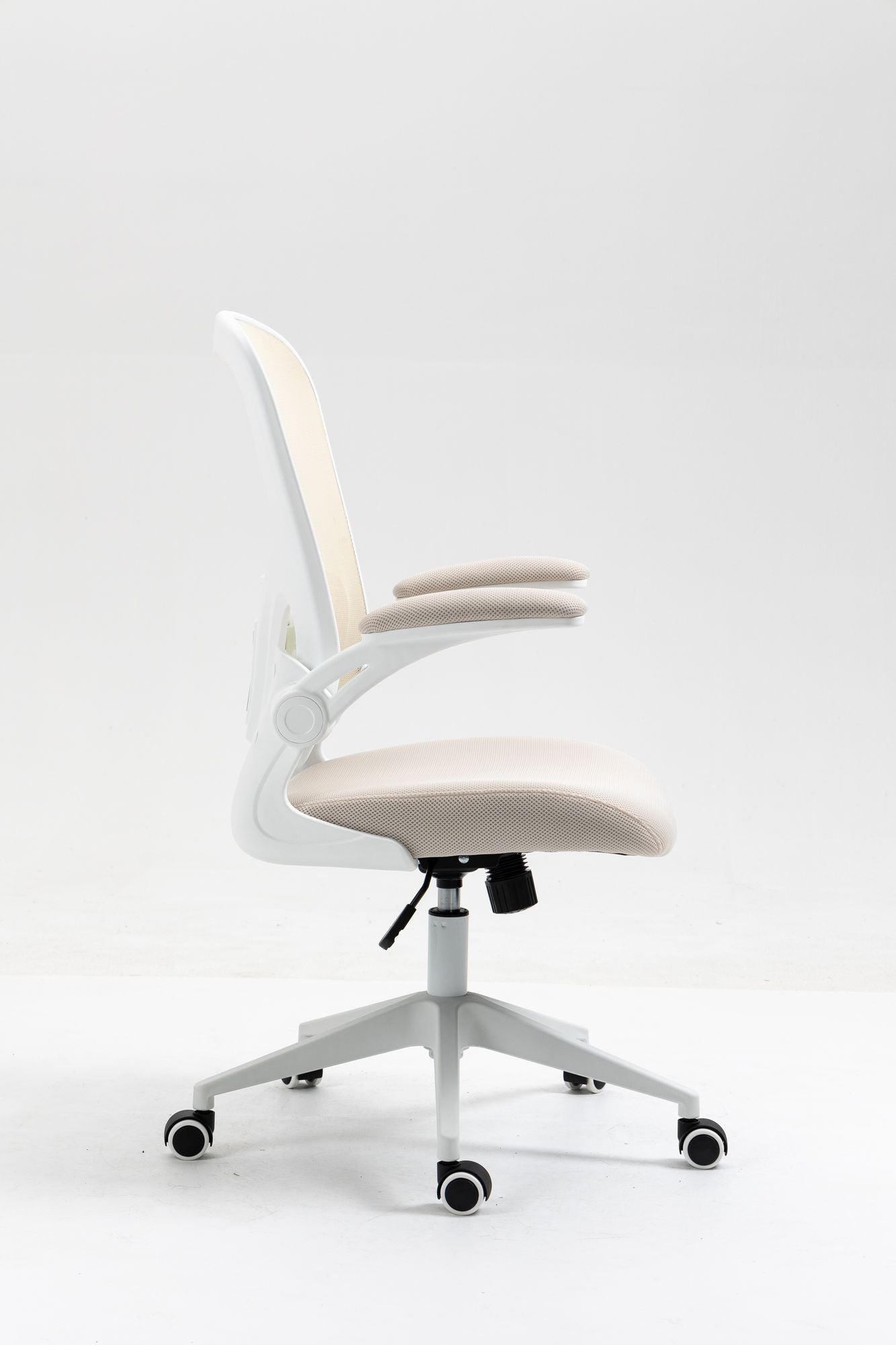 Ergonomic Mesh Office Chair with Breathable Back, Adjustable Height, Padded Seat & Armrests, 250 lbs Capacity, Modern Task Chair for Home Office & Workspace 8333 - KNM Sundry