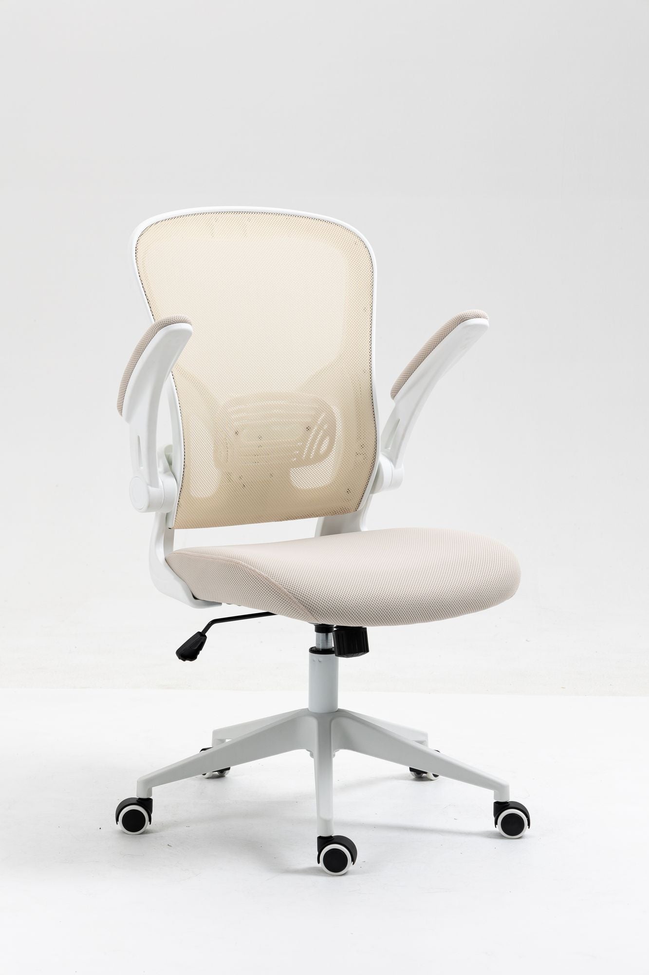 Ergonomic Mesh Office Chair with Breathable Back, Adjustable Height, Padded Seat & Armrests, 250 lbs Capacity, Modern Task Chair for Home Office & Workspace 8333 - KNM Sundry