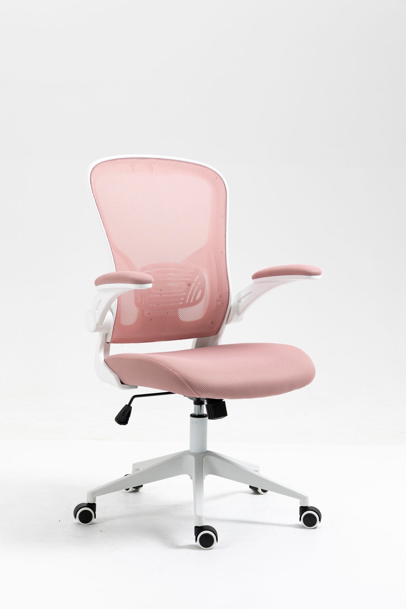 Ergonomic Mesh Office Chair with Breathable Back, Adjustable Height, Padded Seat & Armrests, 250 lbs Capacity, Modern Task Chair for Home Office & Workspace 8333 - KNM Sundry