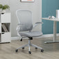 Ergonomic Mesh Office Chair with Breathable Back, Adjustable Height, Padded Seat & Armrests, 250 lbs Capacity, Modern Task Chair for Home Office & Workspace 8333 - KNM Sundry