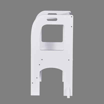 Child Standing Tower;  Step Stools for Kids;  Toddler Step Stool for Kitchen Counter;  White - KNM Sundry