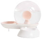 Pet Life 'Auto-Myst' Snail Shaped 2-in-1 Automated Gravity Pet Filtered Water Dispenser and Food Bowl