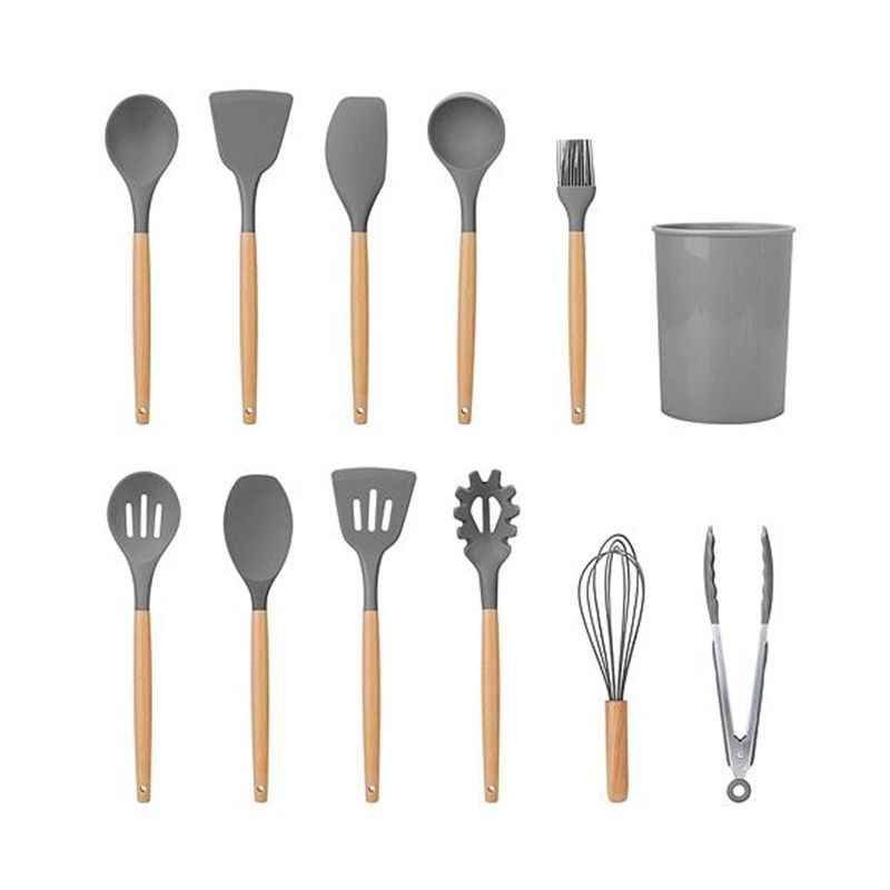 Kitchen Silicone Cooking Tool Utensil Set