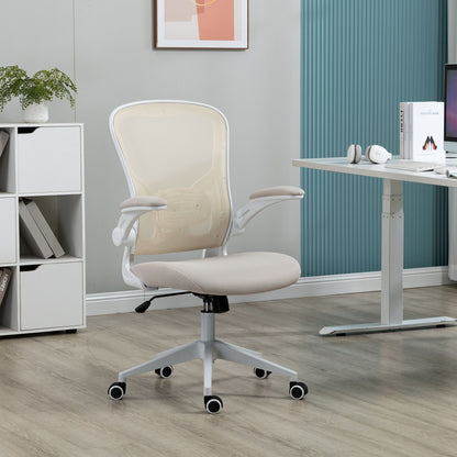 Ergonomic Mesh Office Chair with Breathable Back, Adjustable Height, Padded Seat & Armrests, 250 lbs Capacity, Modern Task Chair for Home Office & Workspace 8333 - KNM Sundry