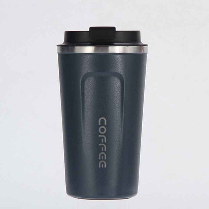 12 oz Stainless Steel Vacuum Insulated Tumbler - Coffee Travel Mug Spill Proof with Lid - Thermos Cup for Keep Hot/Ice Coffee; Tea and Beer