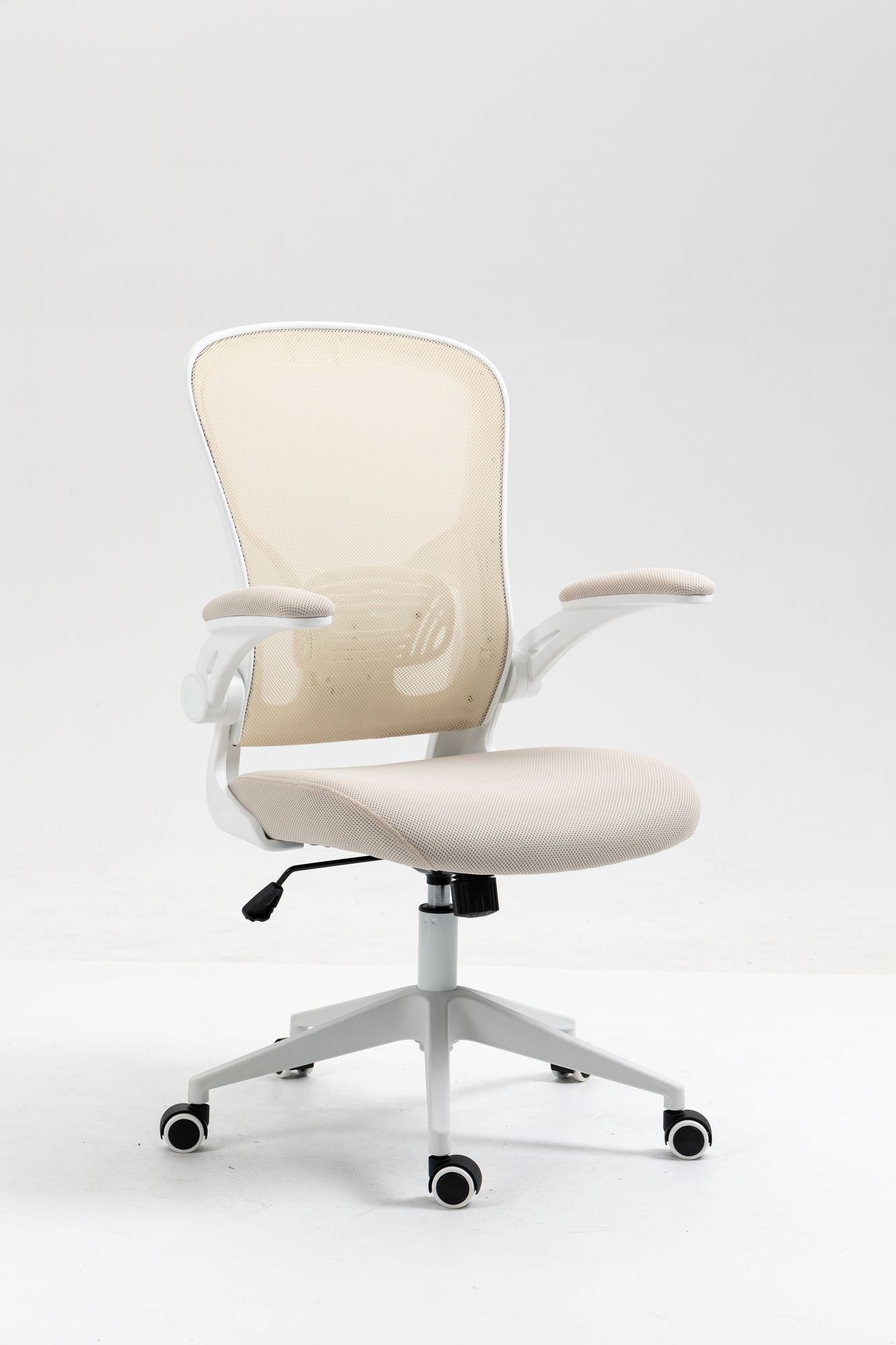 Ergonomic Mesh Office Chair with Breathable Back, Adjustable Height, Padded Seat & Armrests, 250 lbs Capacity, Modern Task Chair for Home Office & Workspace 8333 - KNM Sundry
