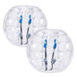 Inflatable Bumper Balls 2-Pack, 4FT/1.2M Body Sumo Zorb Balls for Teen & Adult, 0.8mm Thick PVC Human Hamster Bubble Balls for Outdoor Team Gaming Play, Bumper Bopper Toys for Garden, Yard, Park