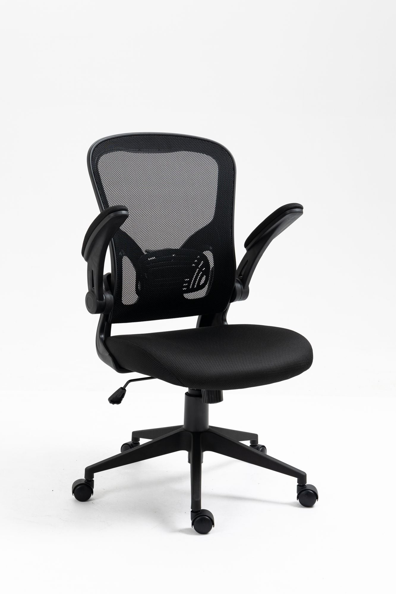 Ergonomic Mesh Office Chair with Breathable Back, Adjustable Height, Padded Seat & Armrests, 250 lbs Capacity, Modern Task Chair for Home Office & Workspace 8333 - KNM Sundry